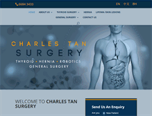 Tablet Screenshot of charlestansurgery.com